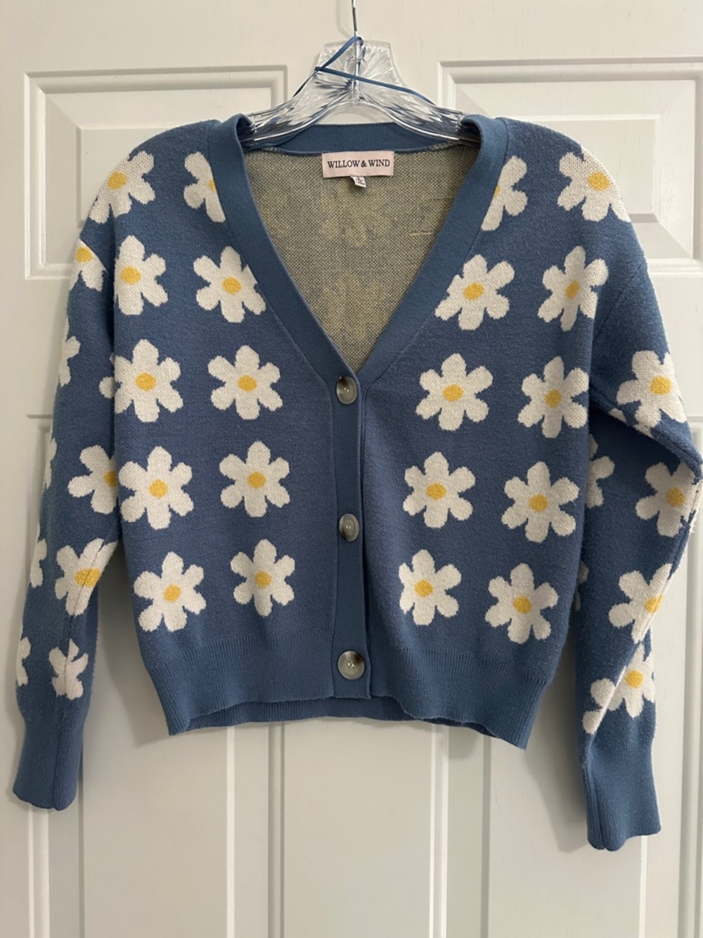 Willow & Wind Daisy V-Neck Cardigan Sweater